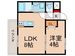 ウィンドヒル御殿山Ⅱの物件間取画像